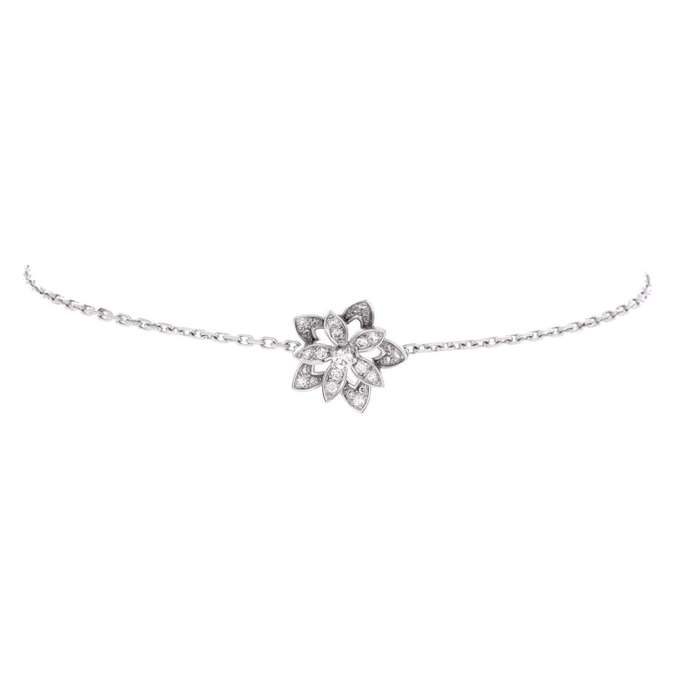 Van Cleef & Arpels Mini Lotus Openwork Bracelet